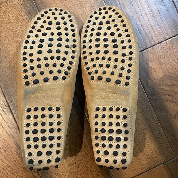 Tods Suede Driving Shoe - Picture 7 of 9